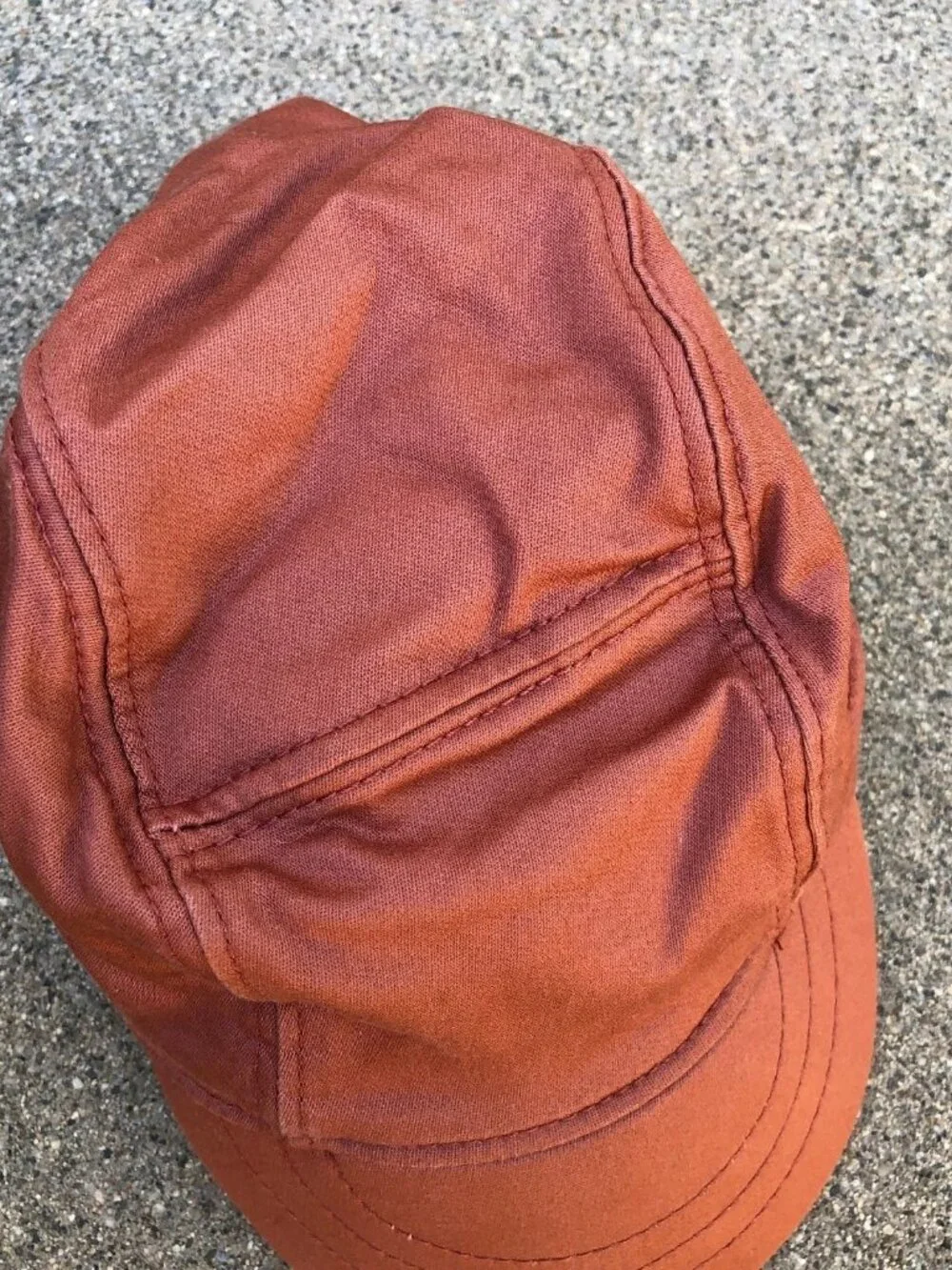 LITTLE LASS 5 Panel Hat 18 M Toddler Kids Orange Cap